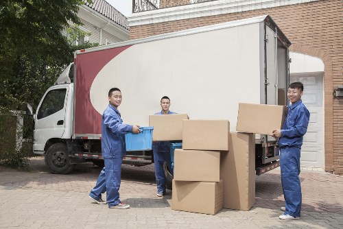 Residential furniture pick-up in The Hale with access planning