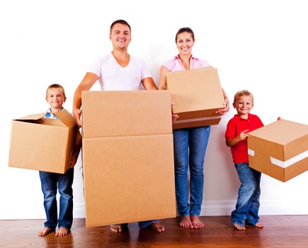 Moving checklist and packed essentials for a home move in The Hale
