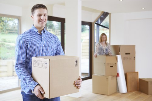 Efficient van-based moving support for homes and businesses
