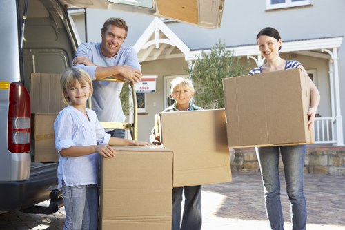 Commercial removals support for offices near The Hale
