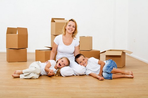 Local moving van suitable for homes and businesses in The Hale