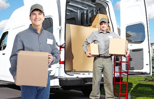 Business move preparation and delivery placement in The Hale