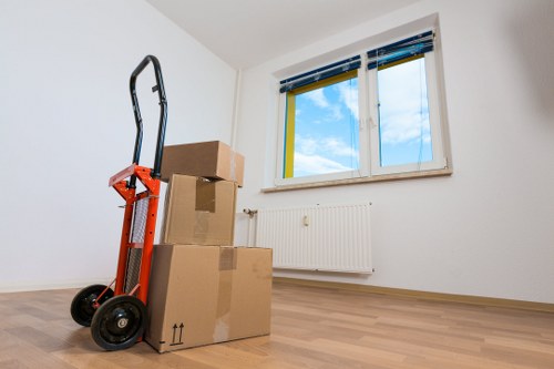Service issue review during a man and van complaints process