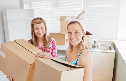 Packing and preparation for a move using a moving truck in The Hale