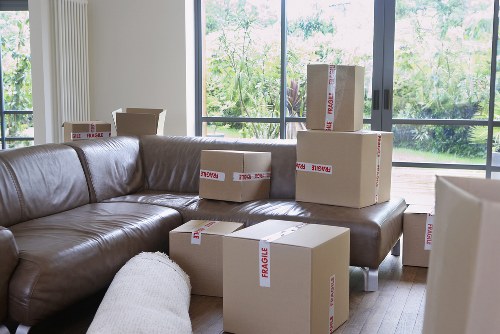 Unpacking and room setup in a home after a local move