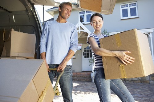 Hiring a removal truck for moving day in The Hale